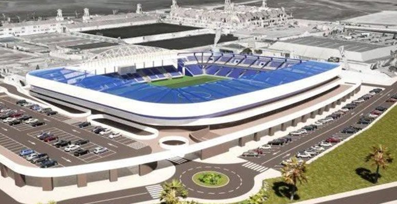 Remodelación del estadio de fútbol del San Fernando CD, Cádiz
